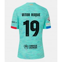 Barcelona Vitor Roque #19 Rezervni Dres 2023-24 Kratak Rukav